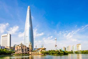 漫步藍(lán)天之上，游樂(lè)天世界塔SEOUL SKY